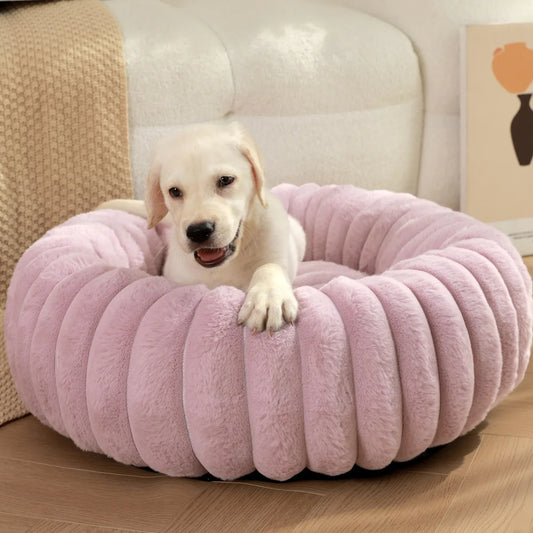 Luxury Donut Pet Bed — Washable & Cosy for Cats and Dogs