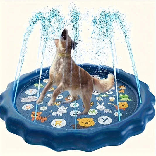 Dog Water Play Mat | Splash Pad with Spray Function