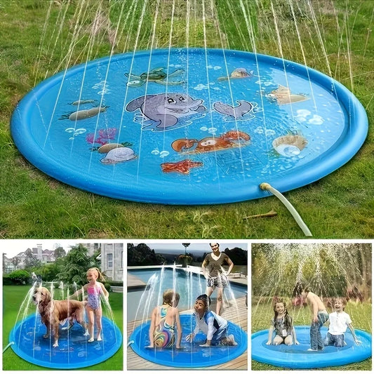 Dog Water Play Mat | Splash Pad with Spray Function